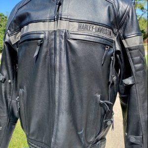 Harley-Davidson Men’s EVOLUTION Armored Leather Jacket -  XL